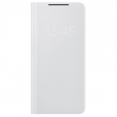 Чехол-книга Galaxy S21 Plus LED View Cover Light Grey