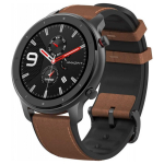 Xioami Amazfit GTR 47mm Aluminum Alloy / Brown Leather Strap
