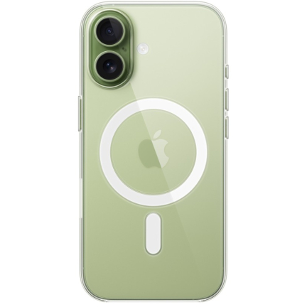 Чехол iPhone 17 Silicone Case 360 MagSafe Clear Clear (Прозрачный)