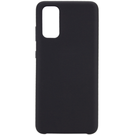 Чехол Galaxy S20 Plus Silicone Cover Black Black (Черный)