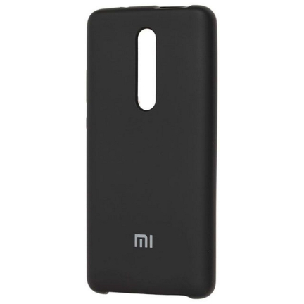 Чехол Xiaomi Mi 9T Silicone Cover Black Black (Черный)