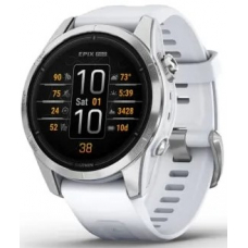 Garmin epix Pro (Gen 2) 42 mm Silver / Whitestone Band