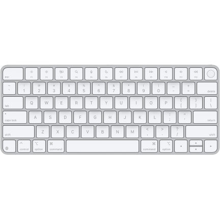 Apple Magic Keyboard with Touch ID for Mac models with Apple silicon (USB-C) White